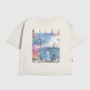T-shirt con stampa "Alice nel Paese delle Meraviglie" per bambini