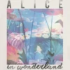 T-shirt con stampa "Alice nel Paese delle Meraviglie" per bambini