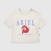 T-shirt con stampa "Ariel Collegiate" per bambini