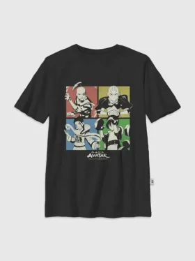 T-shirt con stampa "Avatar: L'ultimo dominatore dell'aria - Box up" per bambini