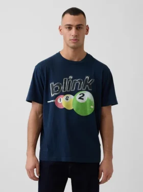 T-shirt con stampa Blink 182 dal taglio comodo