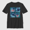 T-shirt con stampa "Box up" di Lilo & Stitch per bambini