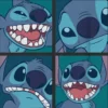 T-shirt con stampa "Box up" di Lilo & Stitch per bambini
