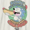 T-shirt con stampa "Chilidogs" di Sonic the Hedgehog per bambini