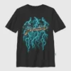 T-shirt con stampa "Fender Lightning" per bambini