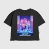 T-shirt con stampa grafica "Kids K-Pop Demon Hunters"