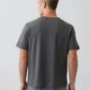T-shirt con stampa grafica, taglia ampia e tessuto pesante
