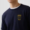 T-shirt con stampa grafica, taglia ampia e tessuto pesante