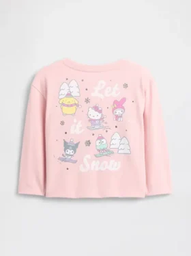 T-shirt con stampa Hello Kitty per neonato & bebè