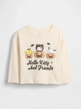 T-shirt con stampa Hello Kitty per neonato & bebè a tema Halloween