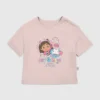 T-shirt con stampa “Hey Gabby” della serie “Gabby’s Dollhouse” per bambini piccoli