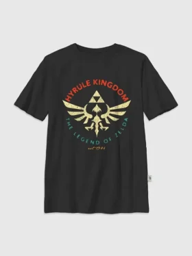 T-shirt con stampa "Hyrule Kingdom" di Zelda (Nintendo) per bambini