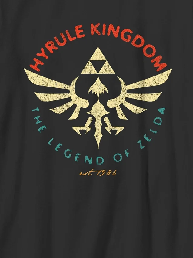 T-shirt con stampa "Hyrule Kingdom" di Zelda (Nintendo) per bambini