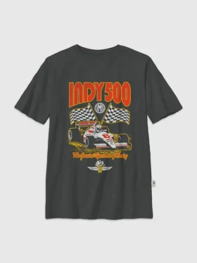 T-shirt con stampa Indy 500 per bambini