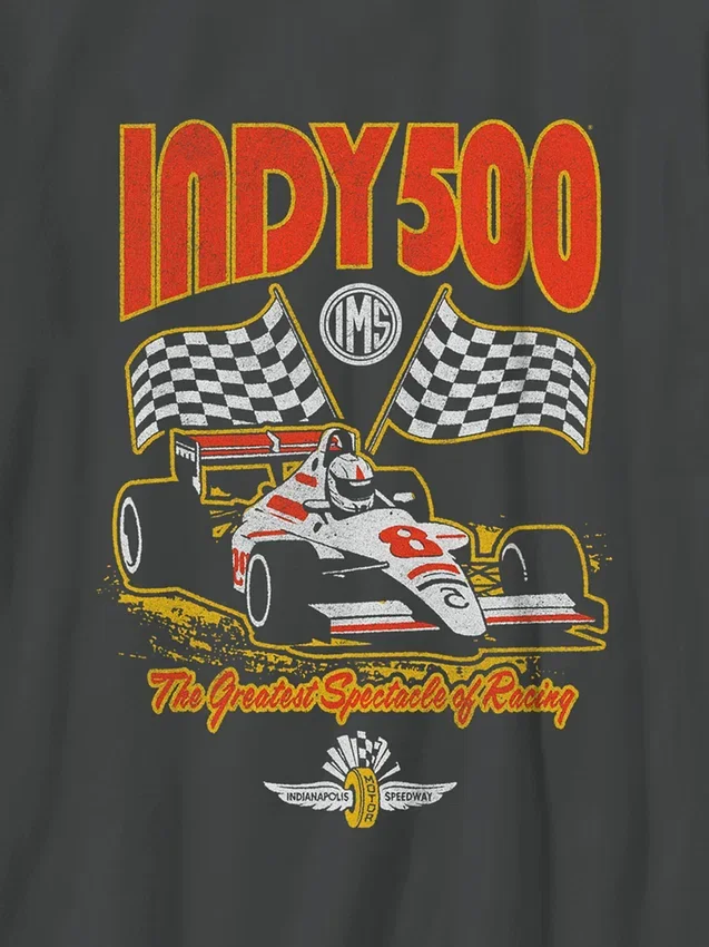 T-shirt con stampa Indy 500 per bambini