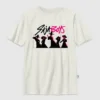 T-shirt con stampa "K-Pop Demon Hunters Saja Boys" per bambini