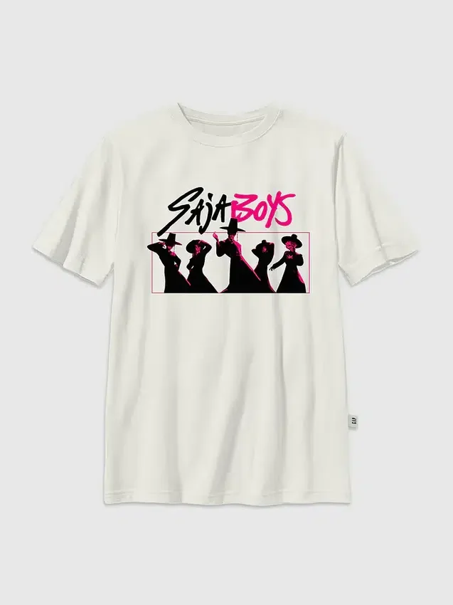 T-shirt con stampa "K-Pop Demon Hunters Saja Boys" per bambini