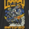 T-shirt con stampa Looney Tunes Rabbit Racer per bambini