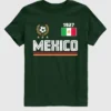 T-shirt con stampa "Maglia da calcio del Messico" per bambini