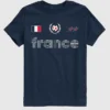 T-shirt con stampa "Maglia da calcio della Francia" per bambini