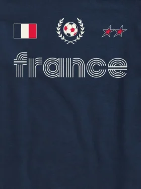 T-shirt con stampa “Maglia da calcio della Francia” per bambini