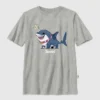 T-shirt con stampa Marvel Rivals "Jeff the Shark" per bambini