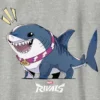 T-shirt con stampa Marvel Rivals "Jeff the Shark" per bambini