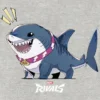 T-shirt con stampa "Marvel Rivals Jeff the Shark" per bambini piccoli