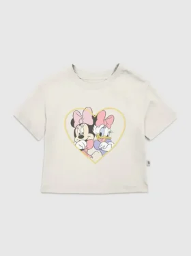 T-shirt con stampa “Minnie e Daisy, migliori amiche” per bambini piccoli