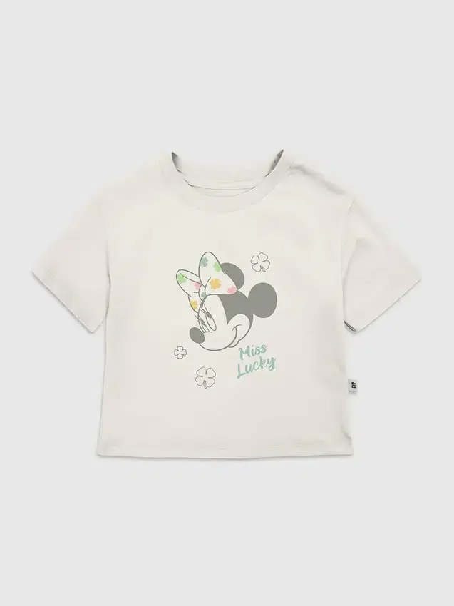T-shirt con stampa Minnie Mouse “Miss Lucky” per bambini