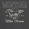 T-shirt con stampa "Montana Wild Horse" per bambini