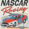 T-shirt con stampa "Nascar Retro Racer" per bambini