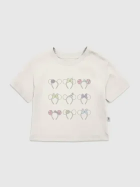 T-shirt con stampa "Orecchie di Minnie Mouse" per bambini