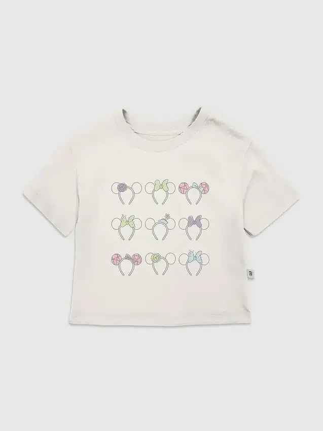 T-shirt con stampa "Orecchie di Minnie Mouse" per bambini