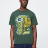 T-shirt con stampa per adulti dei Green Bay Packers della NFL