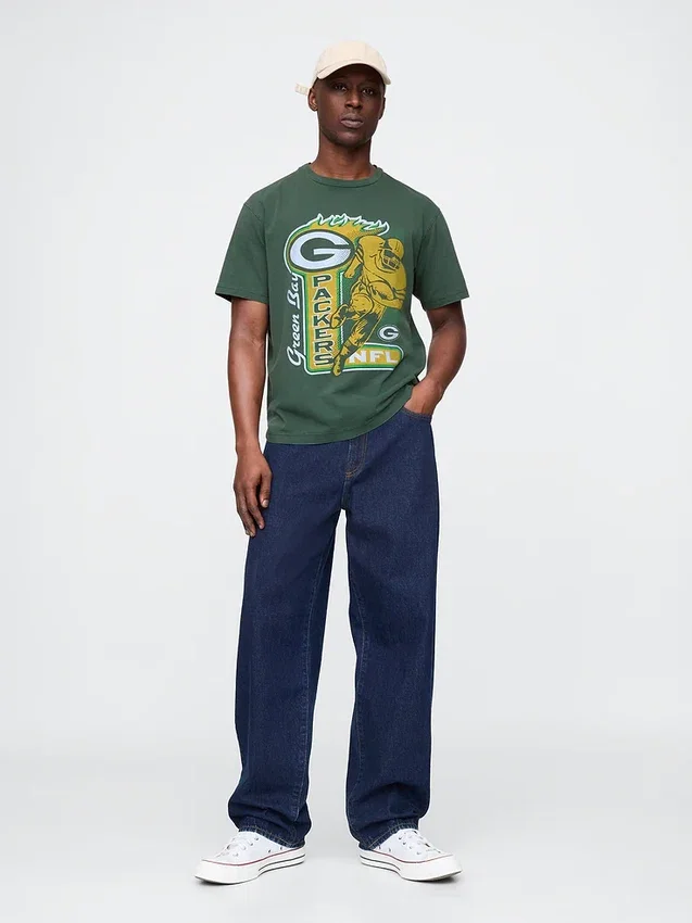 T-shirt con stampa per adulti dei Green Bay Packers della NFL