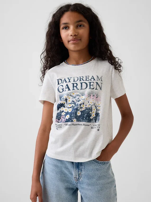 T-shirt con stampa per bambini