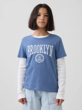 T-shirt con stampa per bambini