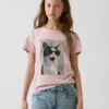 T-shirt con stampa per bambini