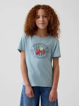 T-shirt con stampa per bambini