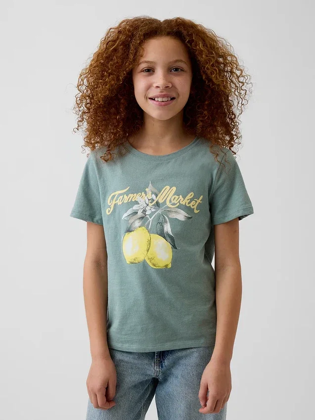 T-shirt con stampa per bambini