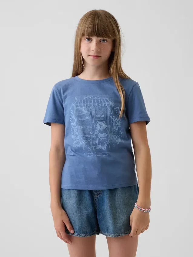 T-shirt con stampa per bambini