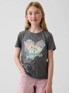 T-shirt con stampa per bambini