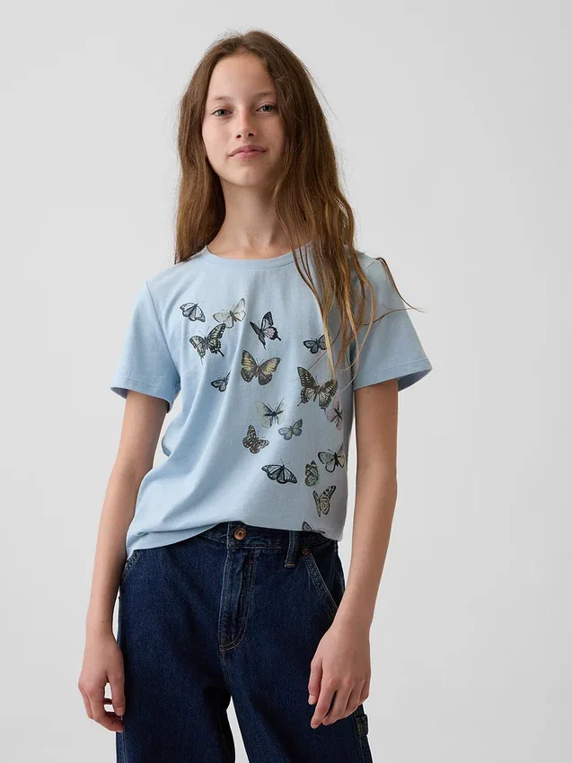 T-shirt con stampa per bambini
