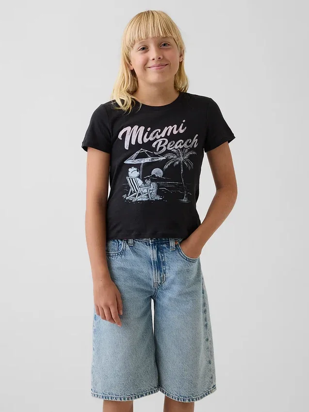 T-shirt con stampa per bambini