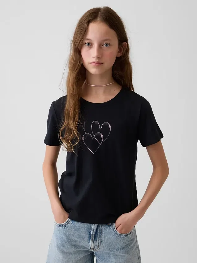 T-shirt con stampa per bambini