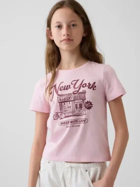 T-shirt con stampa per bambini