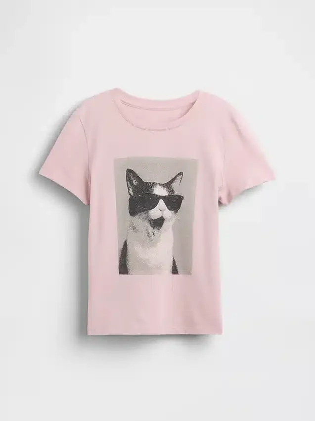 T-shirt con stampa per bambini