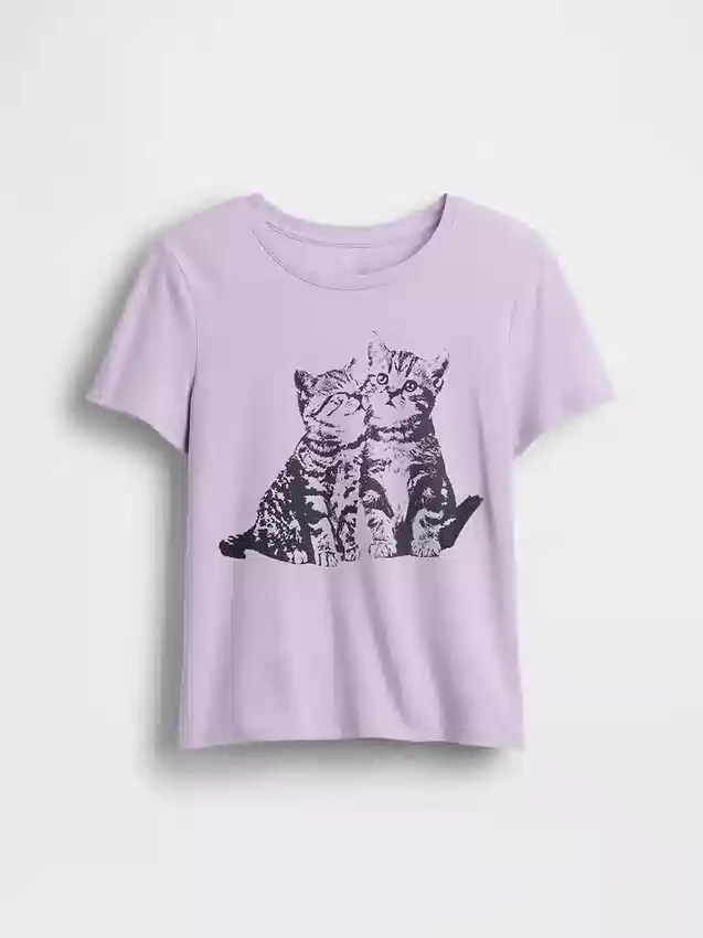 T-shirt con stampa per bambini