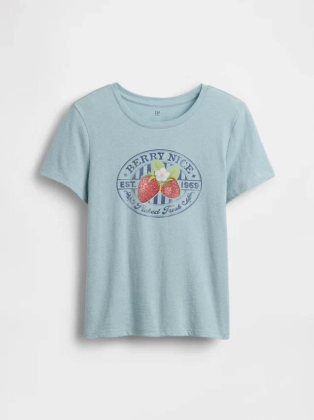 T-shirt con stampa per bambini